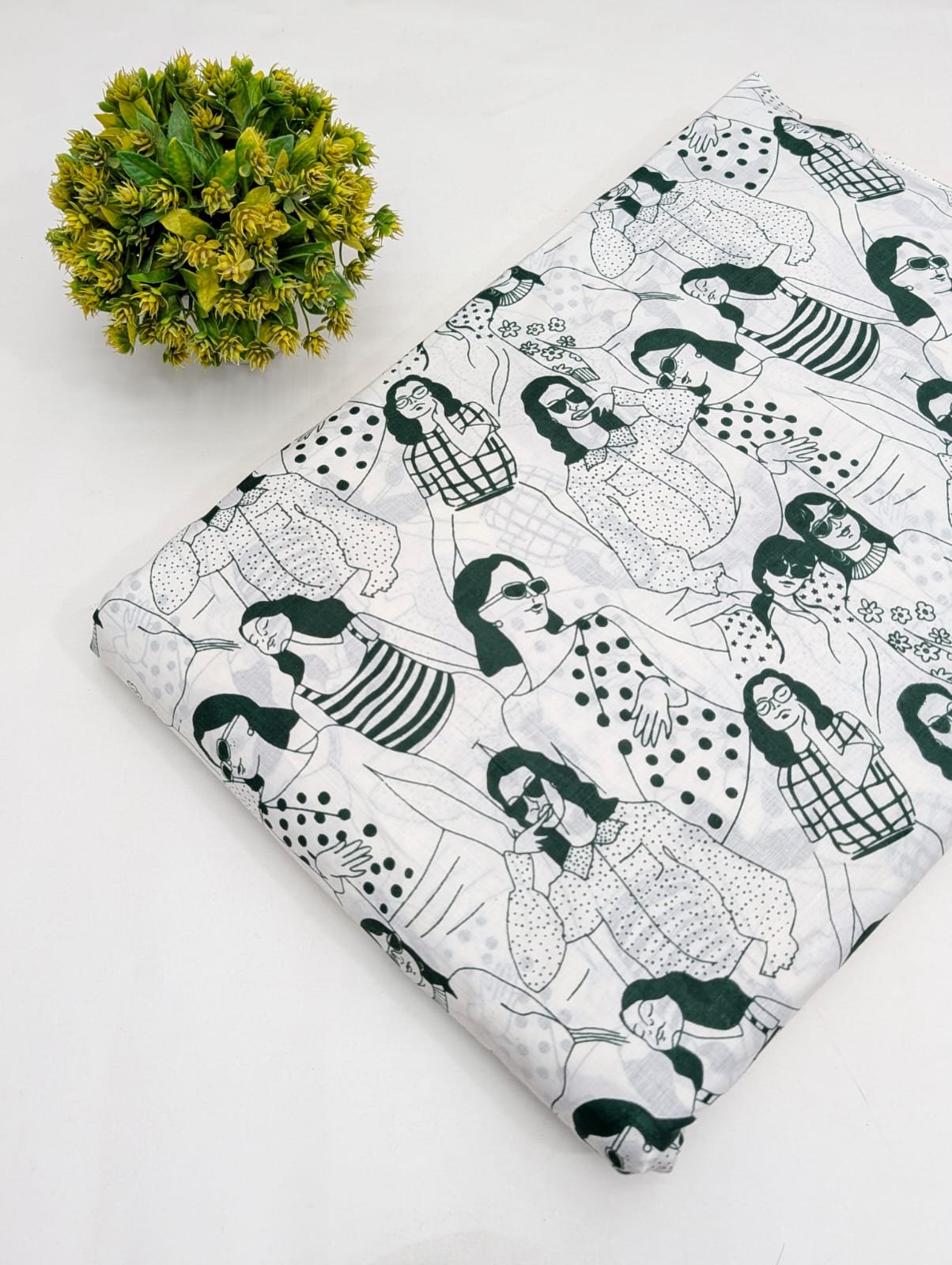 Tulsi Prints Cotton fabric Jaipur Bazar