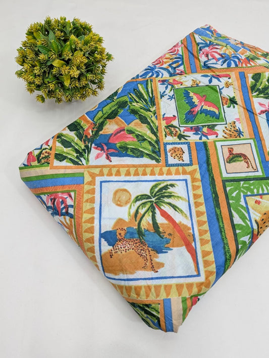 Tulsi Prints Cotton fabric Jaipur Bazar