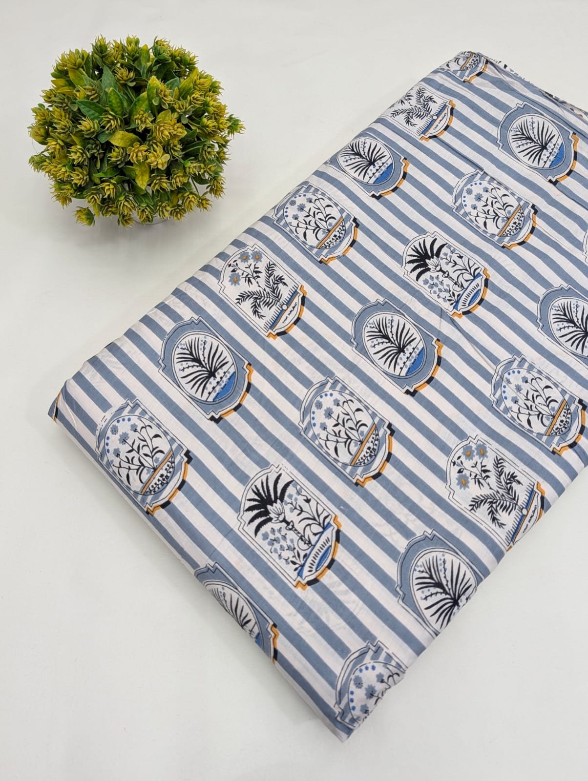 Tulsi Prints Cotton fabric Jaipur Bazar