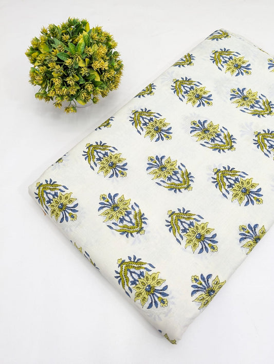 Sanganeri cotton fabrics