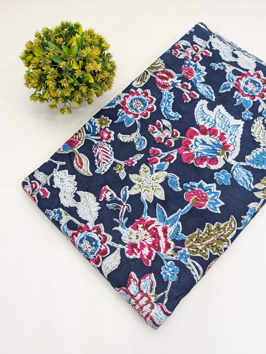 Sanganeri cotton fabrics