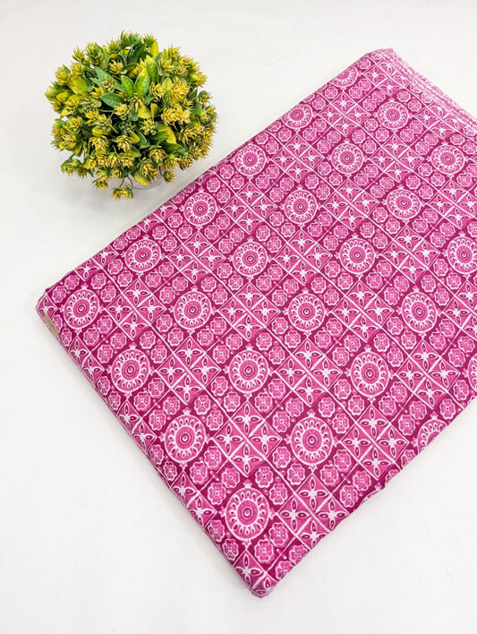 Sanganeri cotton fabrics