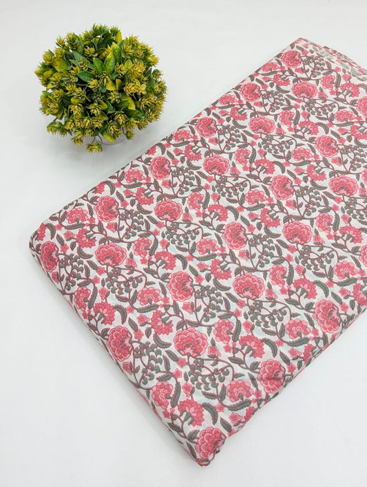 Sanganeri cotton fabrics