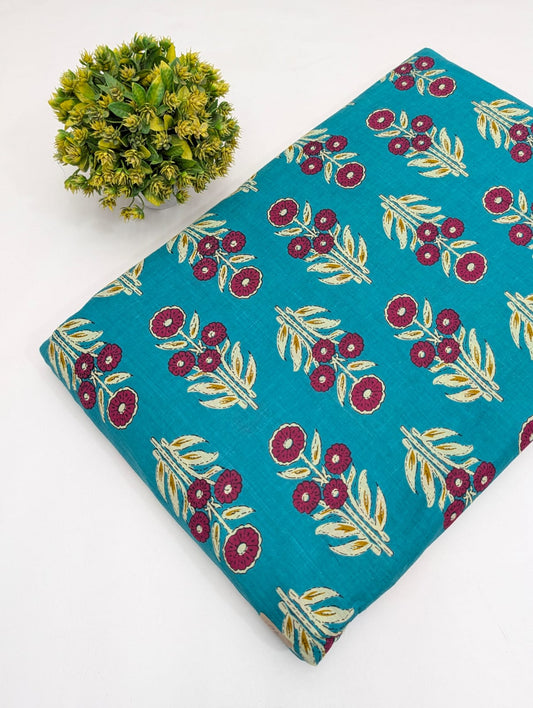 Sanganeri cotton fabrics