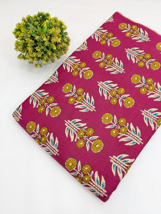 Sanganeri cotton fabrics