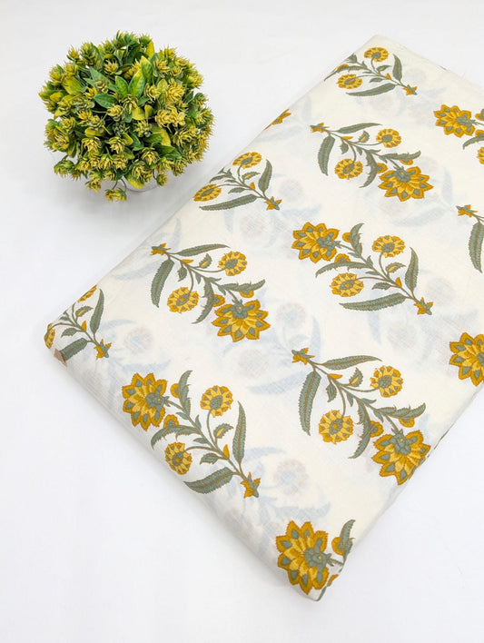Sanganeri cotton fabrics