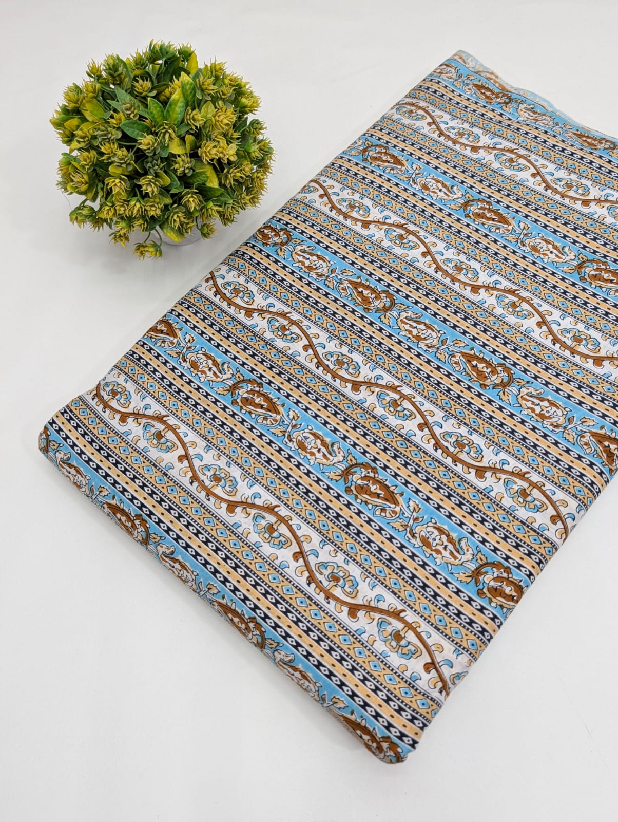 Sanganeri cotton fabrics