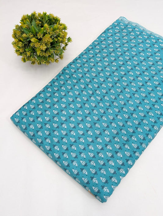 Sanganeri cotton fabrics
