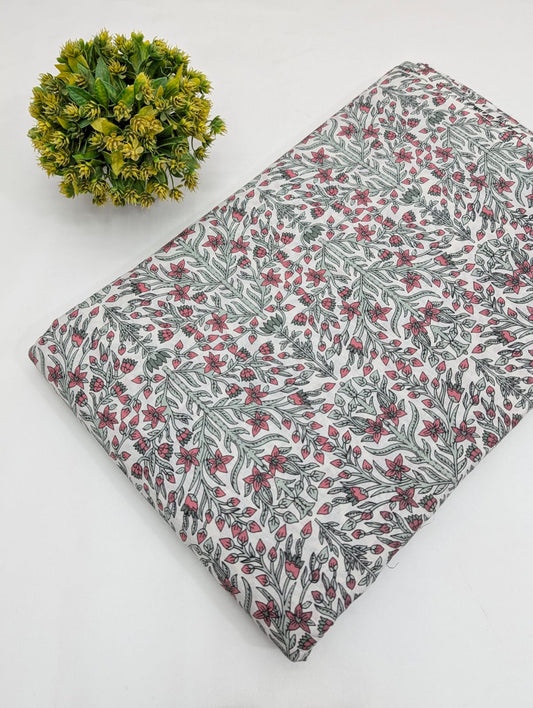 Sanganeri cotton fabrics