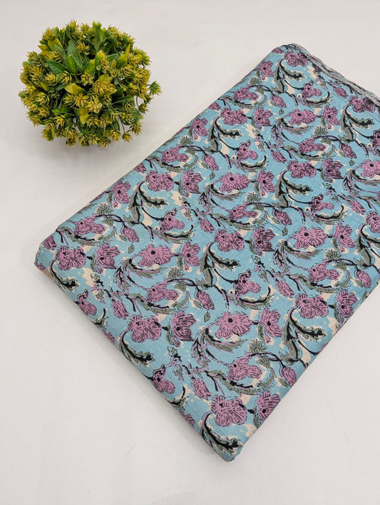 Sanganeri cotton fabrics
