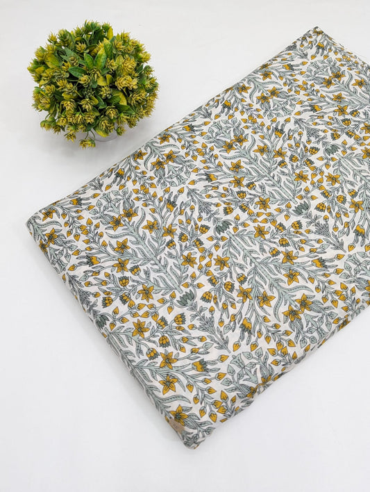 Sanganeri cotton fabrics