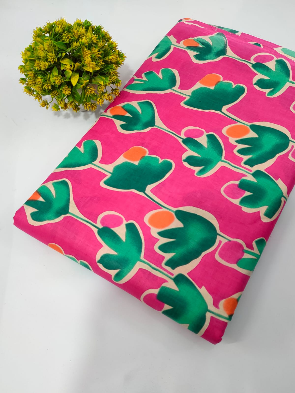 Cotton Screen Print Fabric