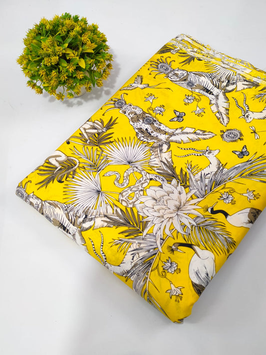 Cotton Screen Print Fabric