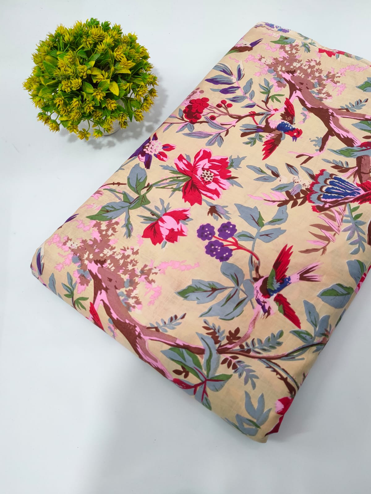 Cotton Screen Print Fabric