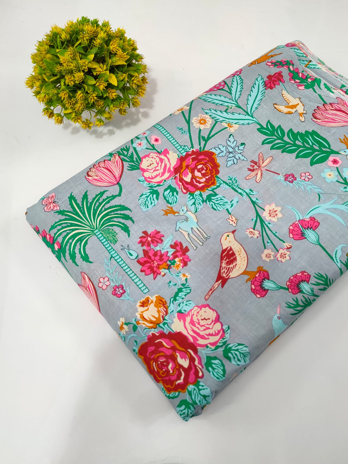 Cotton Screen Print Fabric