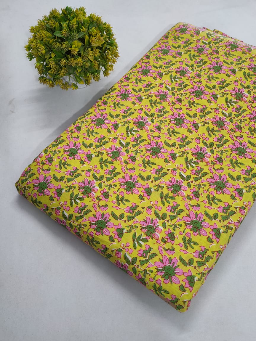 Cotton CutPiece Fabrics - Precut Fabrics for dress material