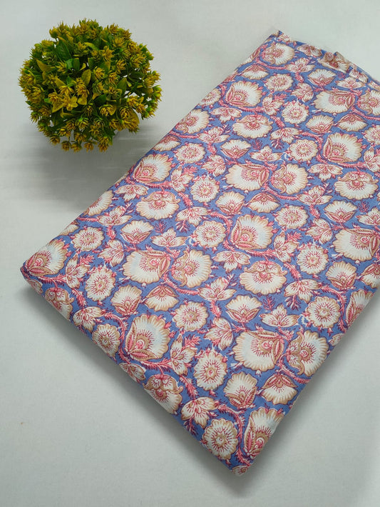Pure Cotton Fabric Dress material