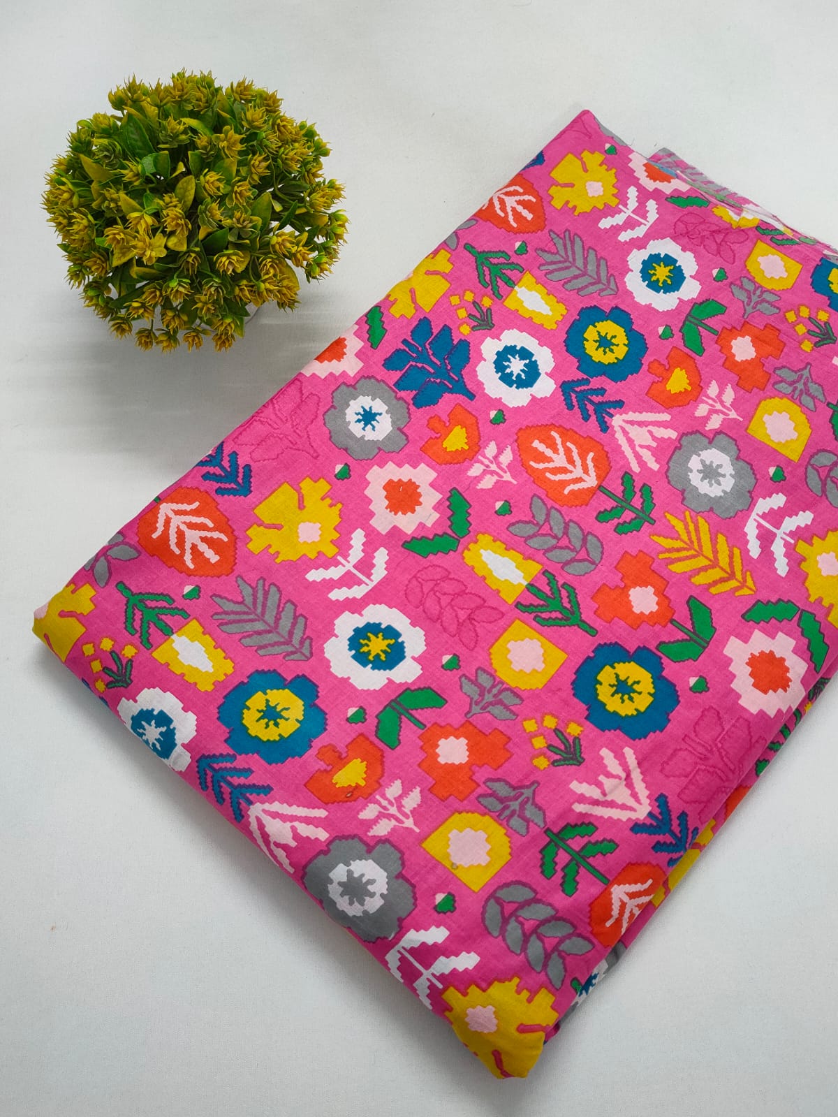 Pure Cotton Fabric Dress material