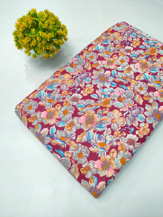 Pure Cotton Fabric Dress material