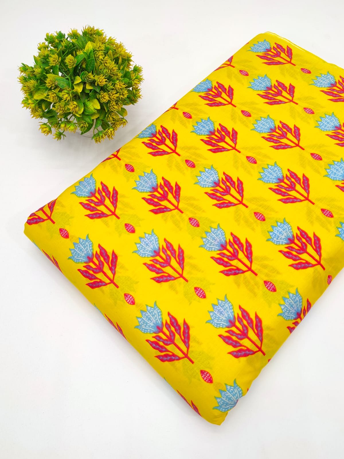 Cotton Dress Materials Tulsi Prints