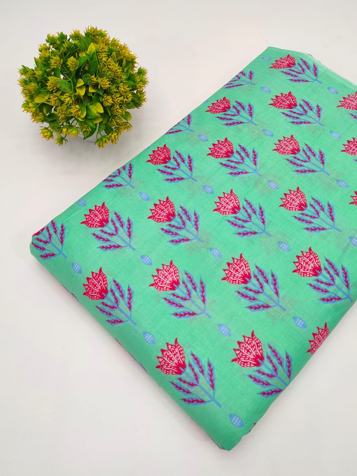 Cotton Dress Materials Tulsi Prints