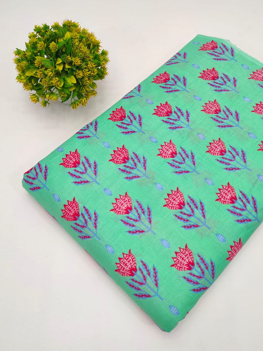 Cotton Dress Materials Tulsi Prints