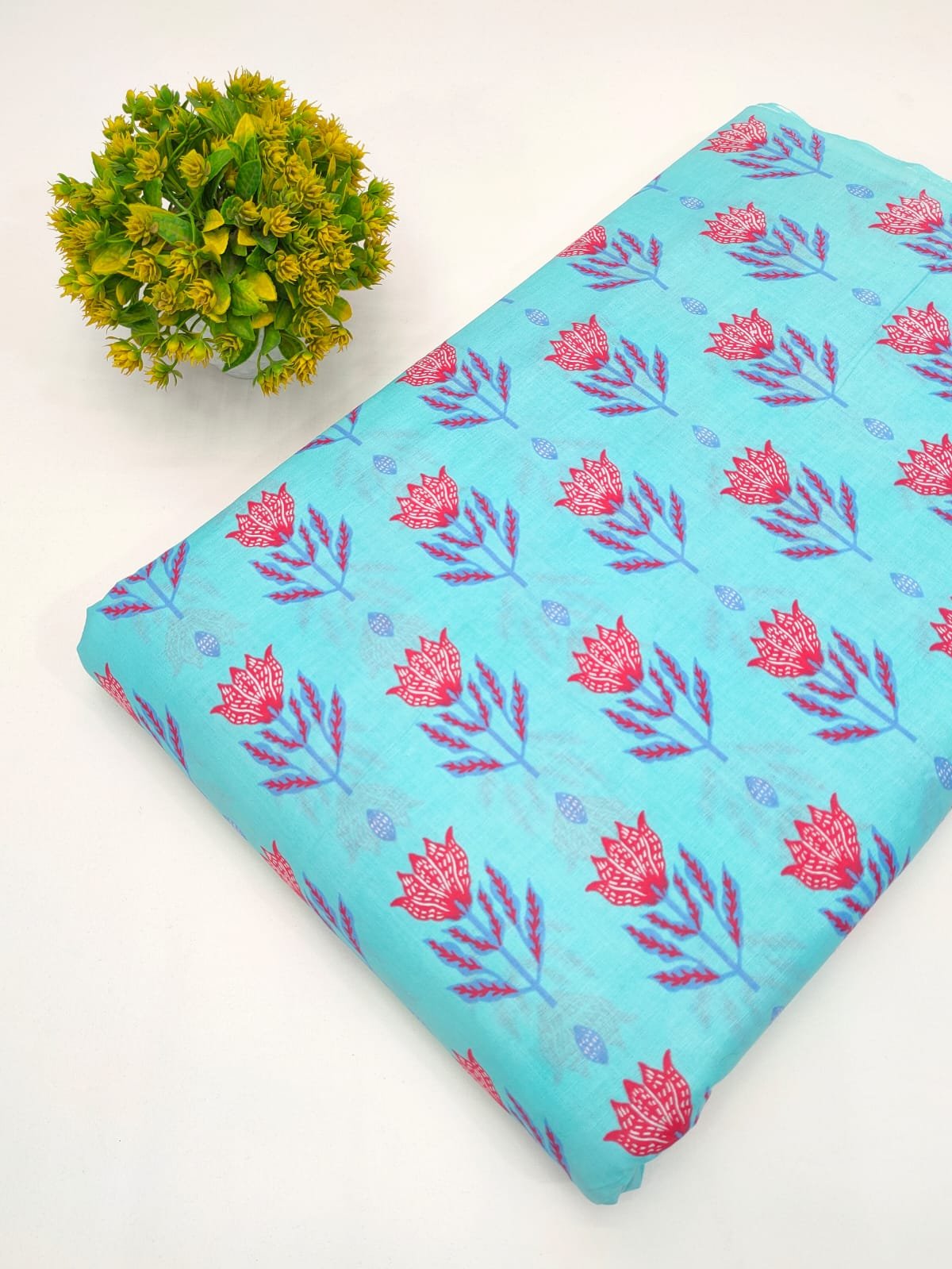 Cotton Dress Materials Tulsi Prints