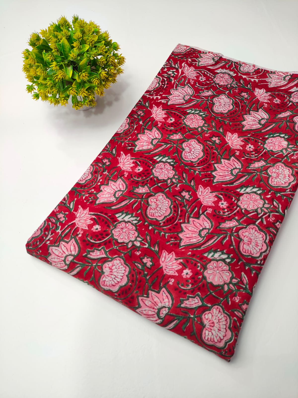 Sanganeri Block Print Cotton Fabrics 