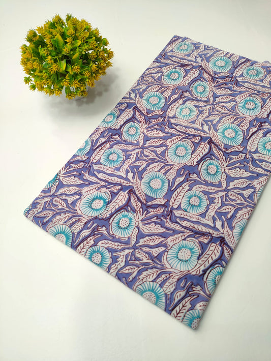 Sanganeri Block Print Cotton Fabrics 