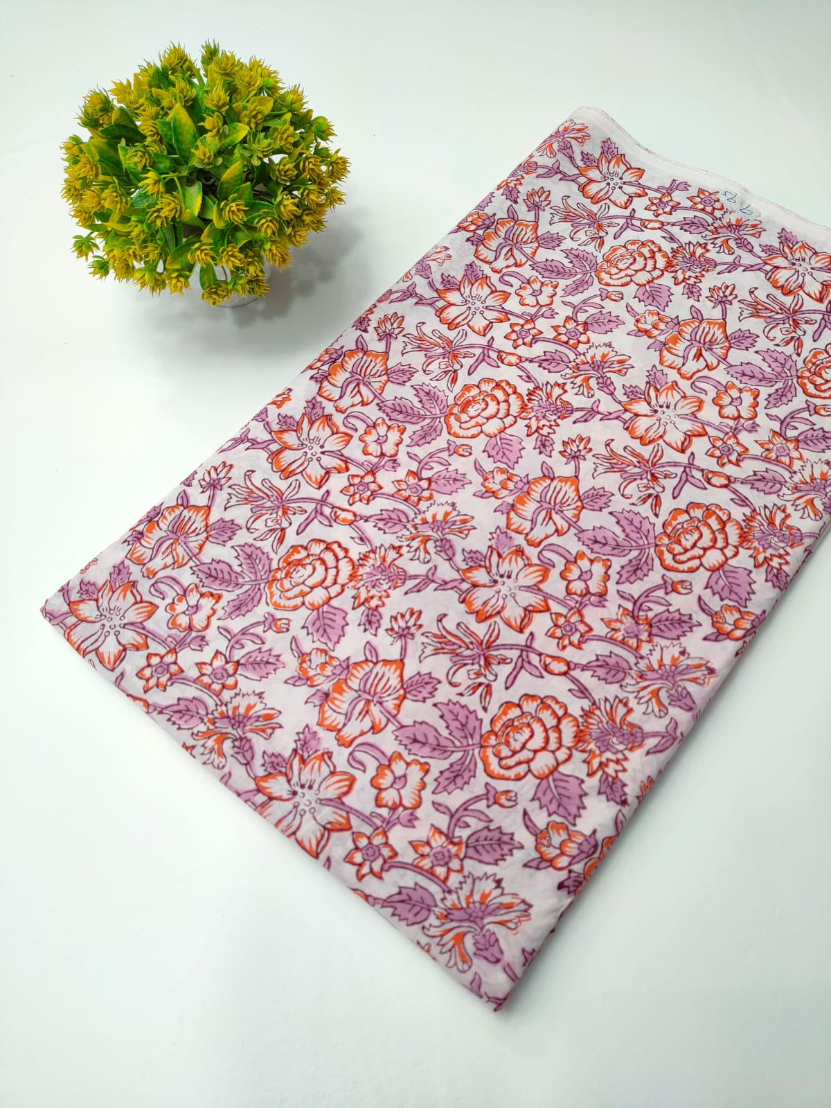 Sanganeri Block Print Cotton Fabrics 