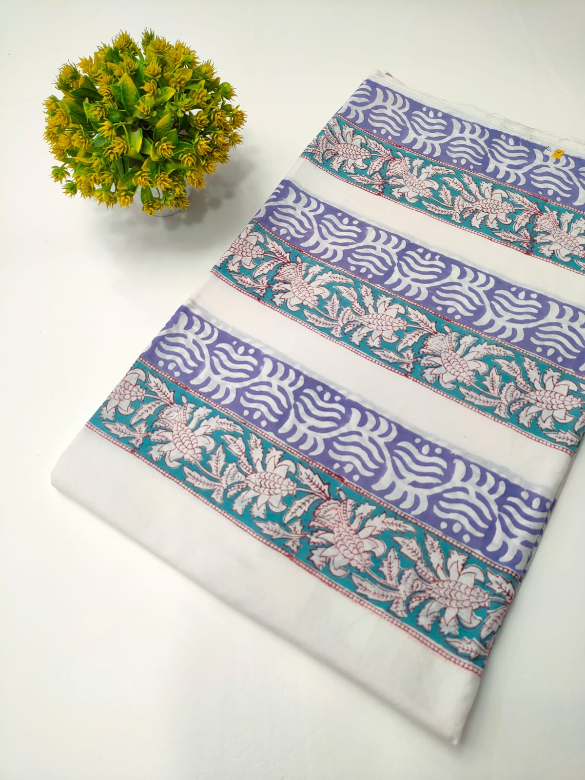 Sanganeri Block Print Cotton Fabrics 