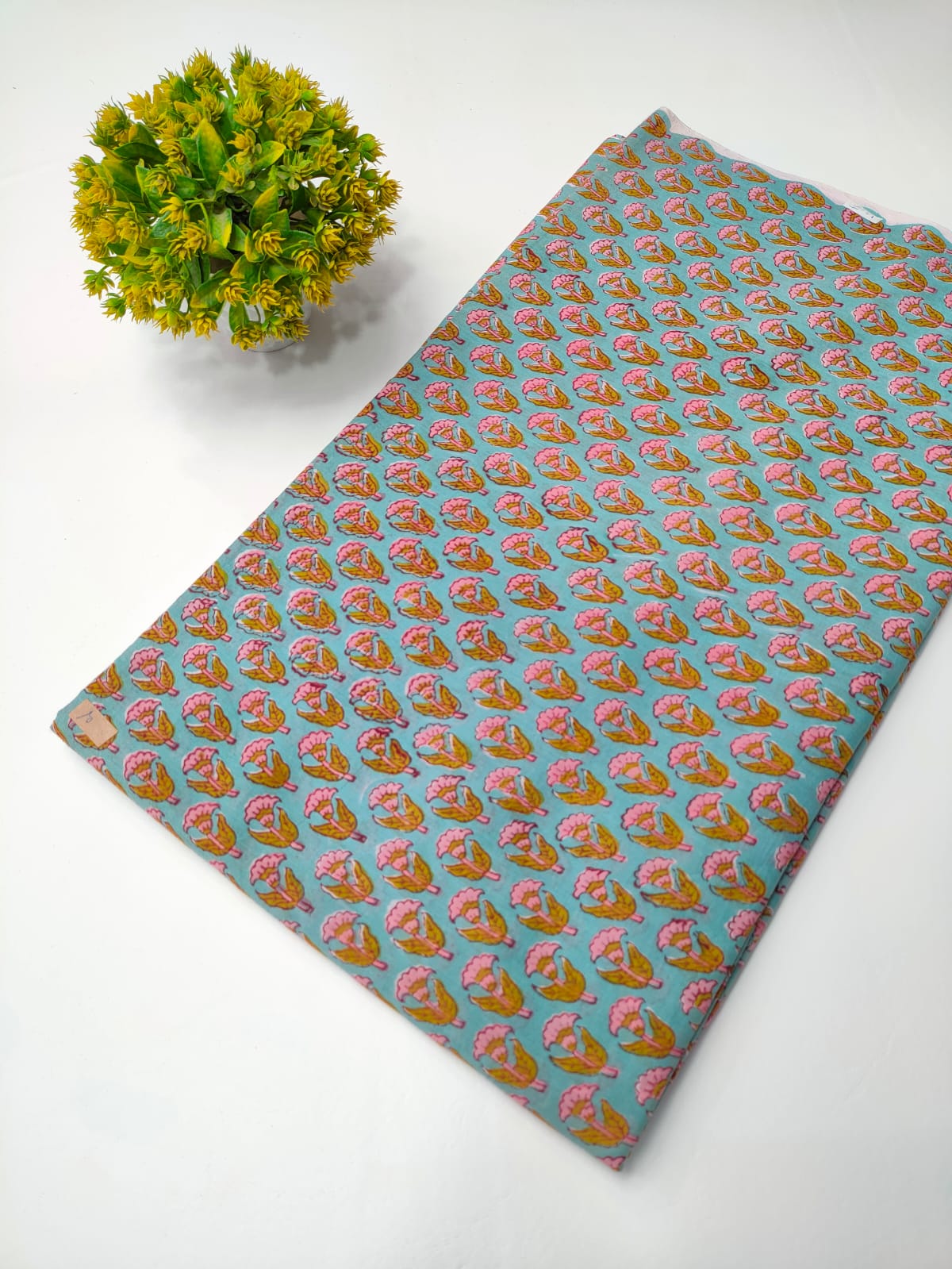 Sanganeri Block Print Cotton Fabrics 