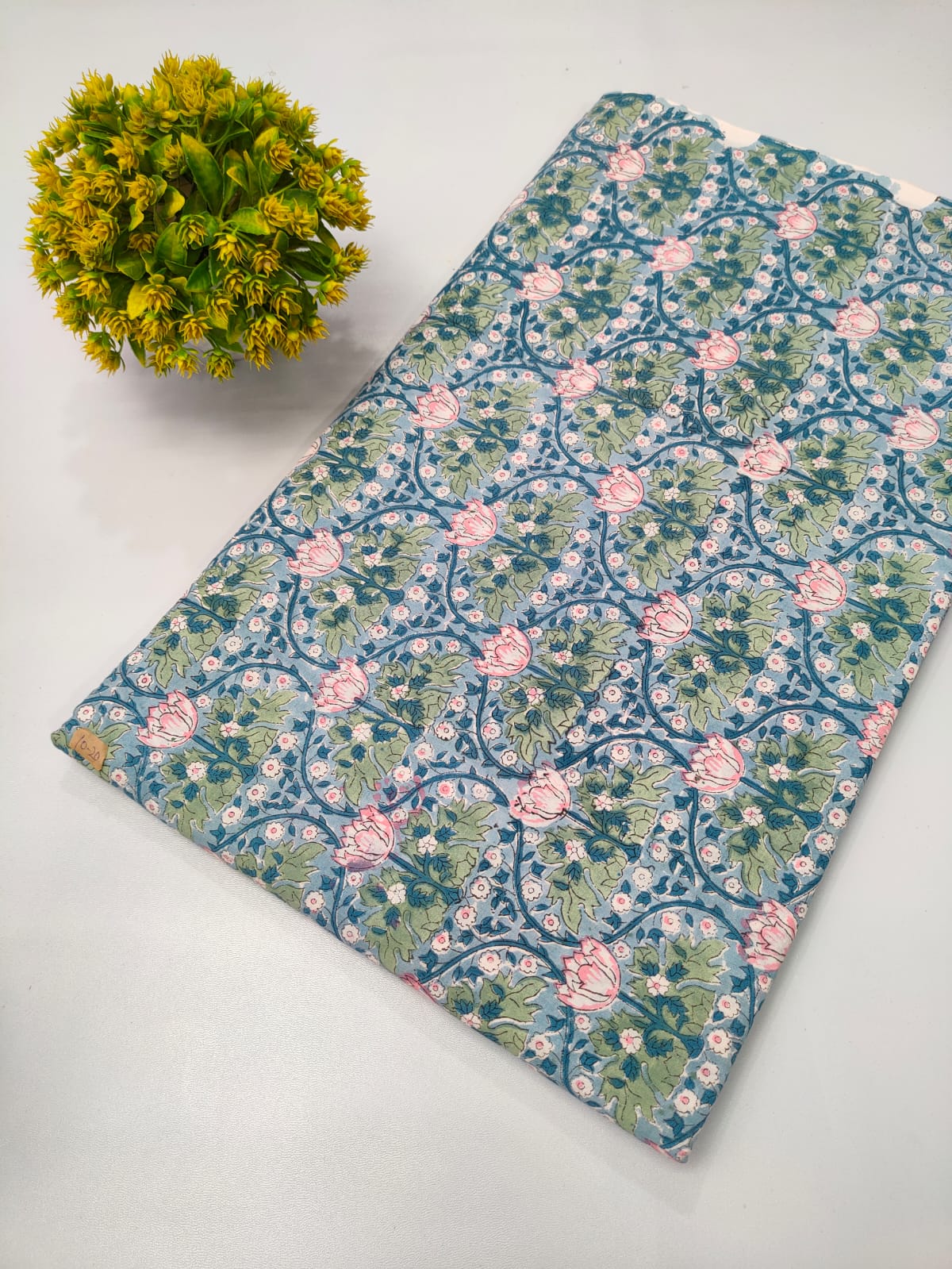 Repit Print Sanganeri hand block printed fabrics