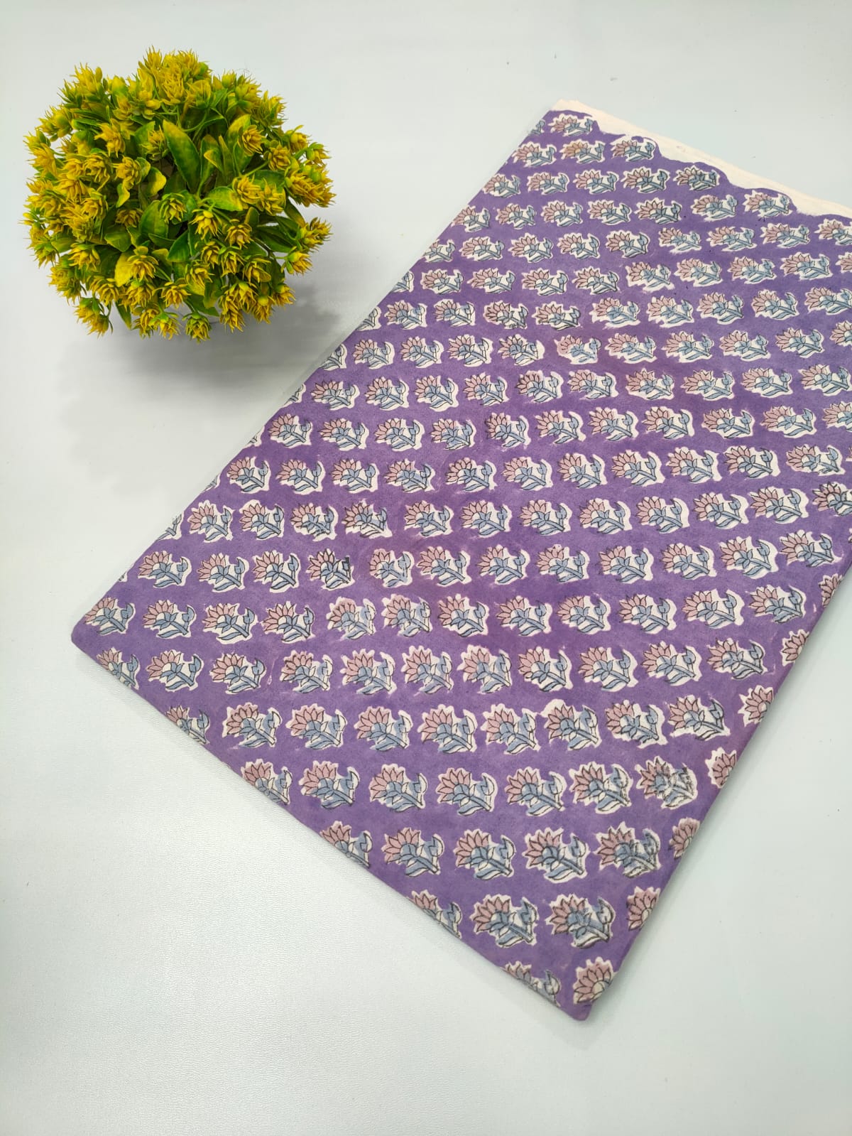 Repit Print Sanganeri hand block printed fabrics