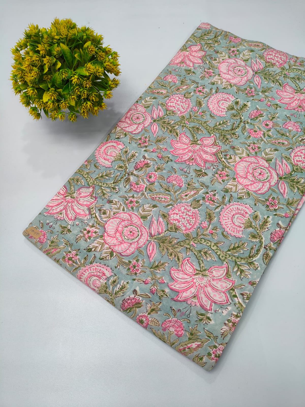 Repit Print Sanganeri hand block printed fabrics