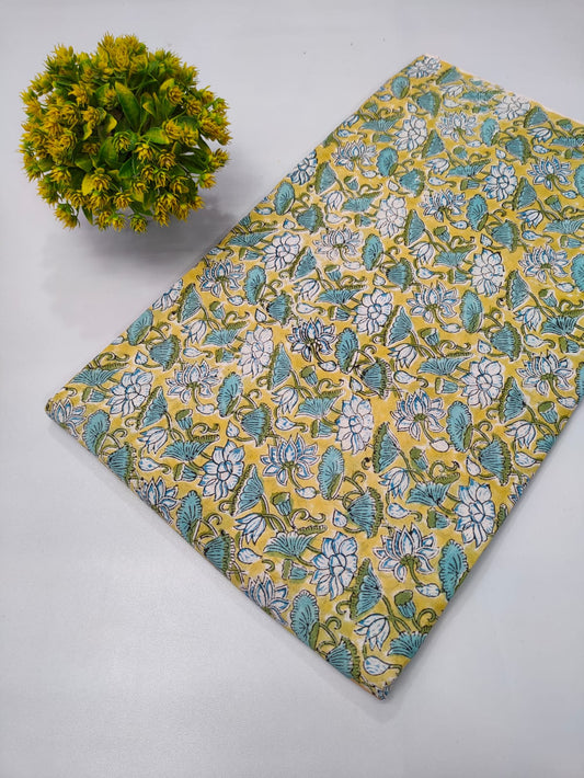 Repit Print Sanganeri hand block printed fabrics