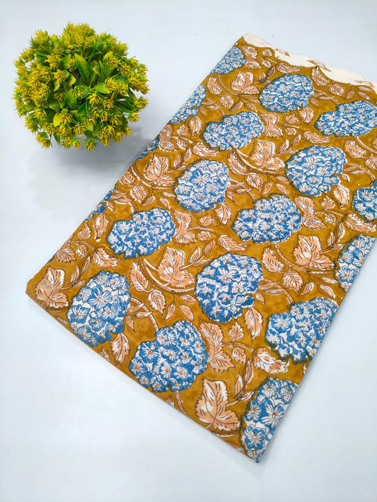 Repit Print Sanganeri hand block printed fabrics
