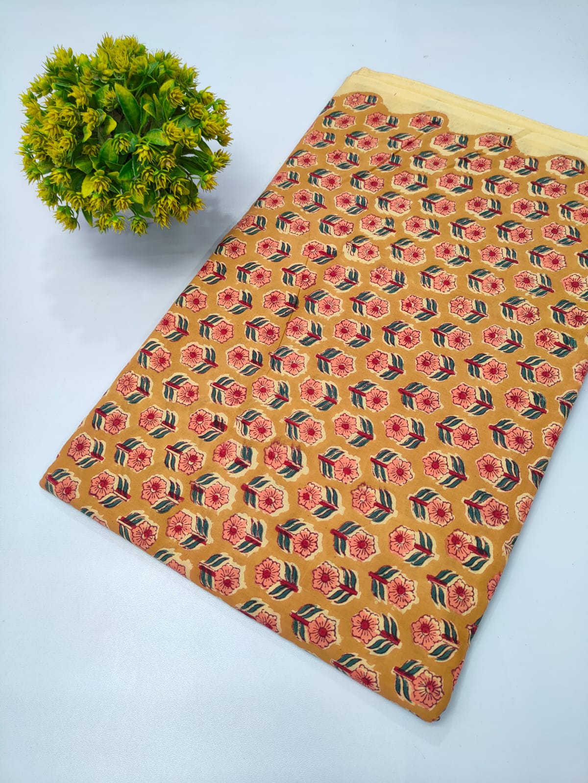 Repit Print Sanganeri hand block printed fabrics
