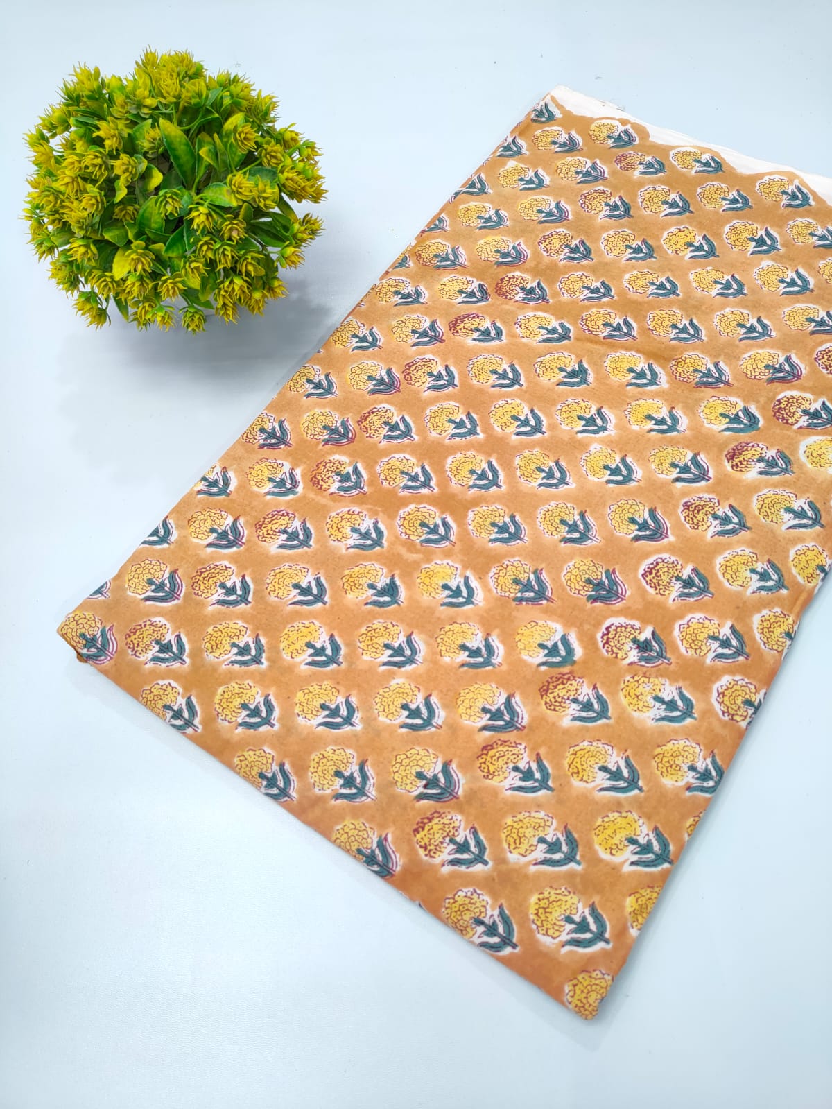 Repit Print Sanganeri hand block printed fabrics