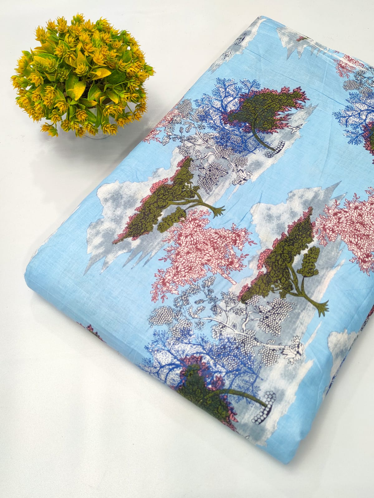 Cotton Fabrics Screen Printed