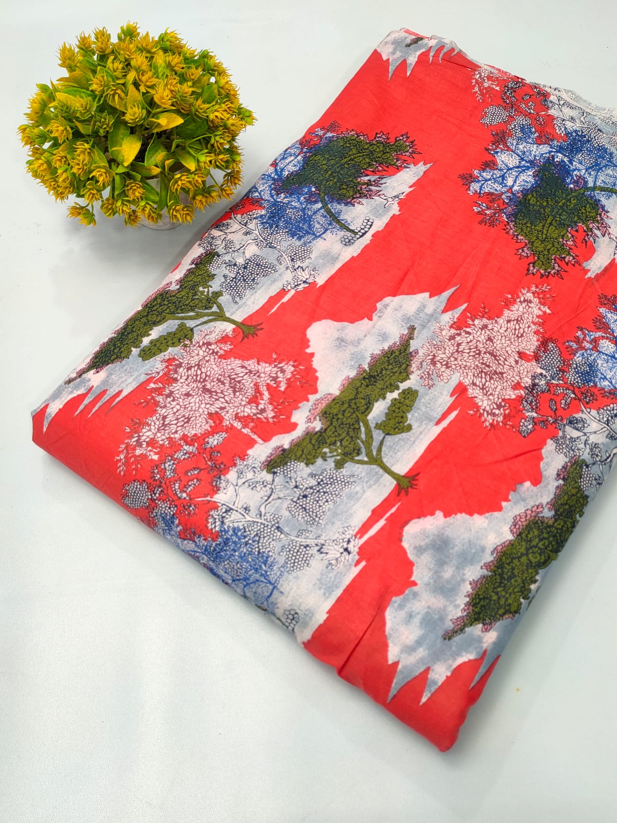 Cotton Fabrics Screen Printed