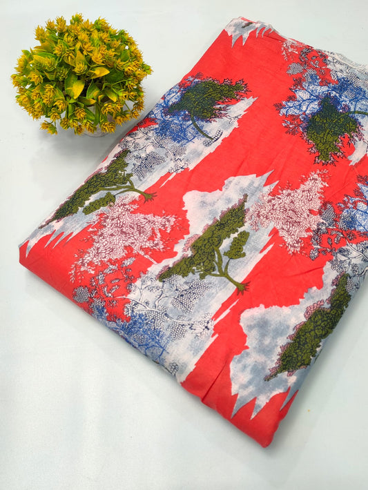 Cotton Fabrics Screen Printed