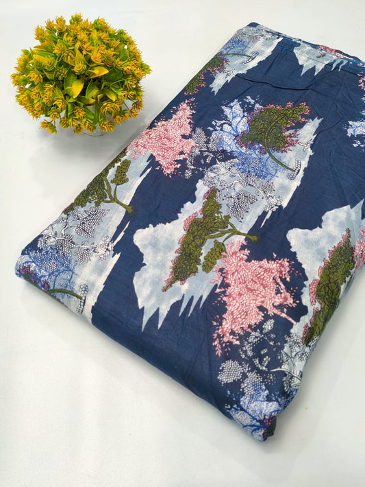 Cotton Fabrics Screen Printed