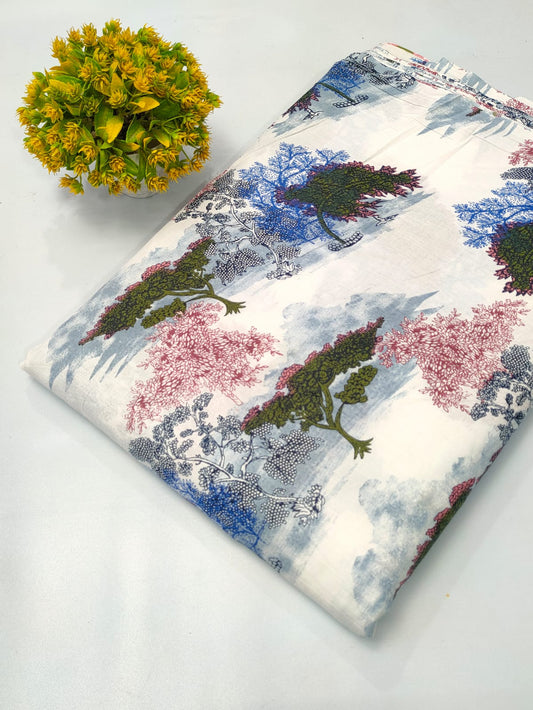 Cotton Fabrics Screen Printed