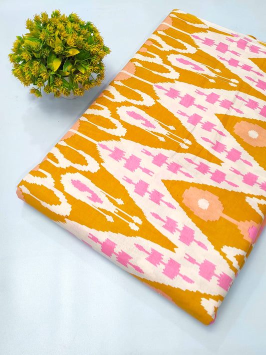 Cotton Fabrics Screen Printed
