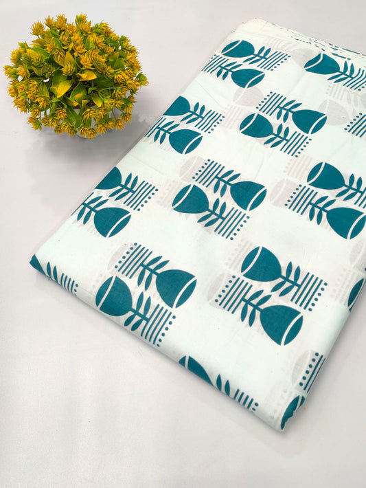 Cotton Fabrics Screen Printed