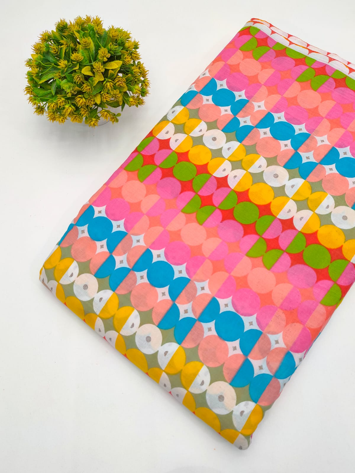 Pure Cotton Fabric Dress material