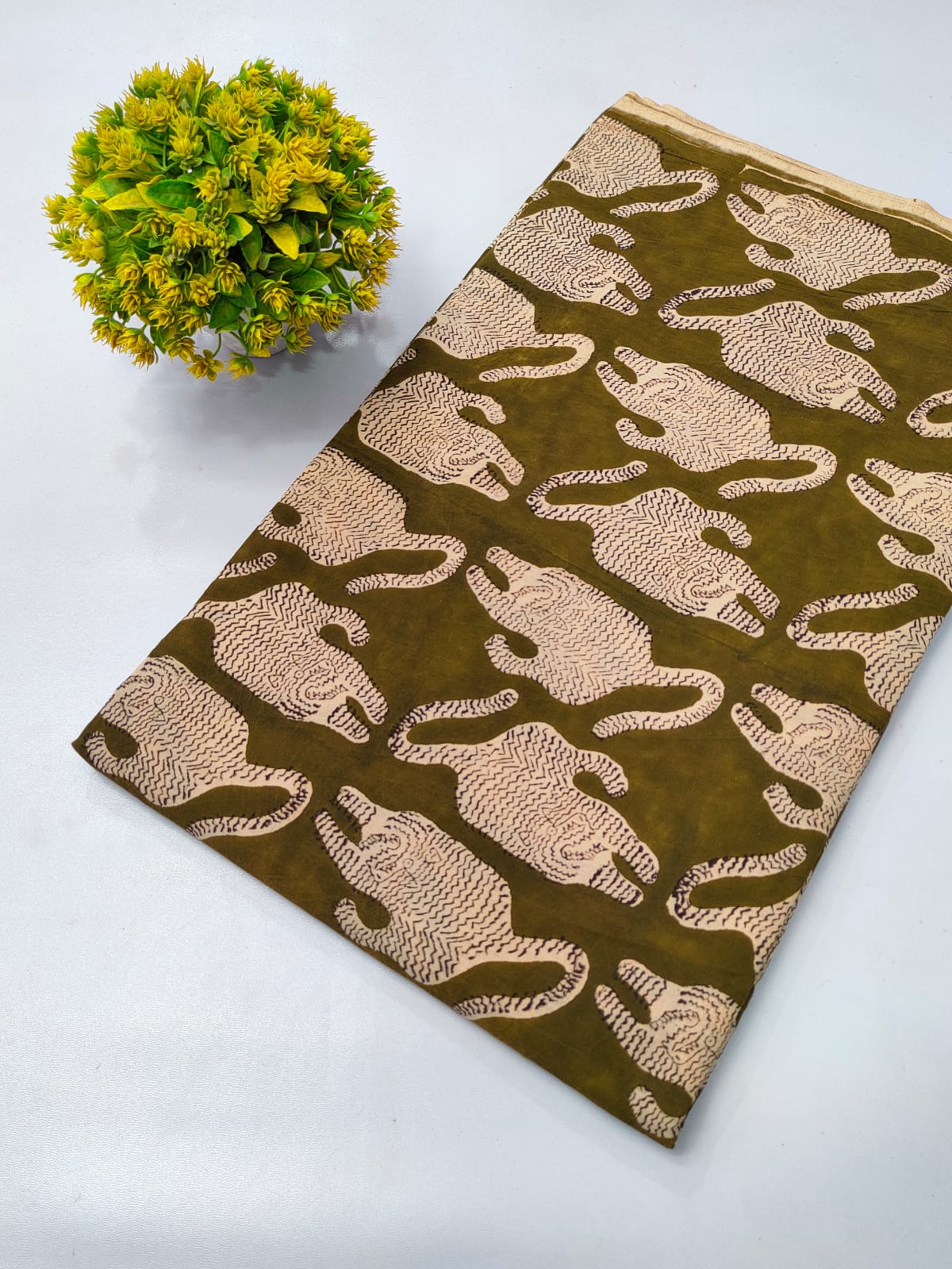 Bagru Print Cotton Fabric