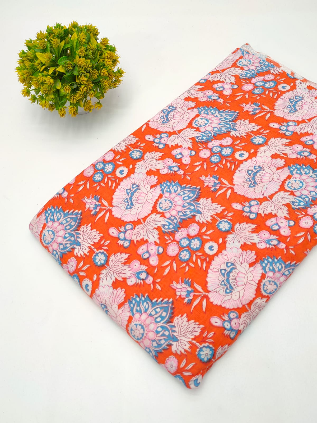 Hand Block Fabrics Dress Materials