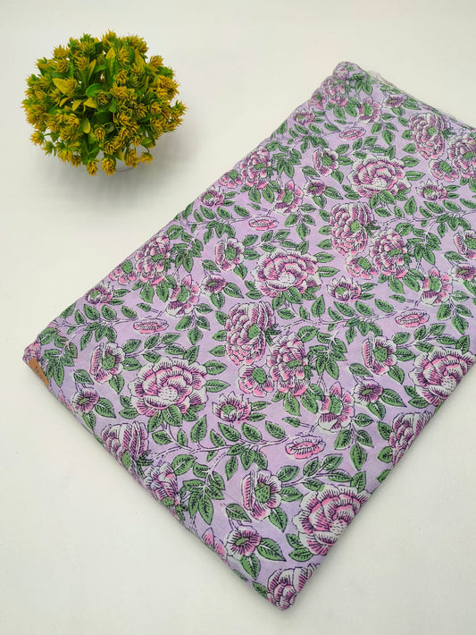 Hand Block Fabrics Dress Materials